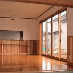 N様邸和室から眺めたリビング