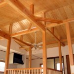 M様邸　リビング吹き抜け