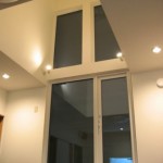 S様邸 リビング 吹き抜け部分