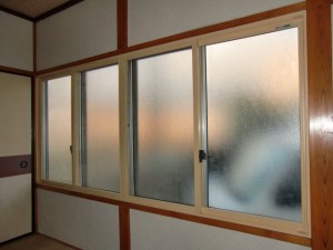 窓の断熱改修 改修後