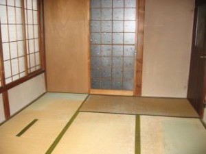 一戸建て 和室リフォーム前１