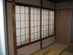 一戸建て 和室リフォーム前２