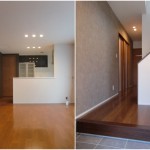 リビング、玄関ホール