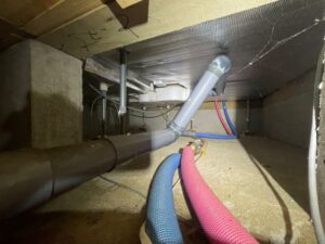 ユニットバス床下